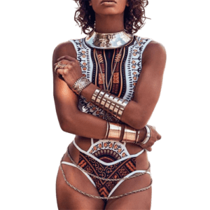 Queen Kitenge Print Bikini