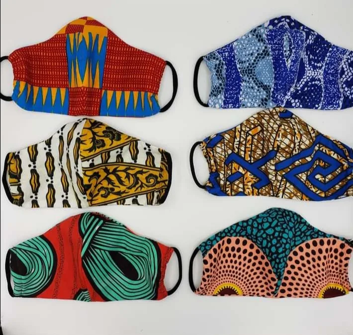 Ankara Stylish Face Masks