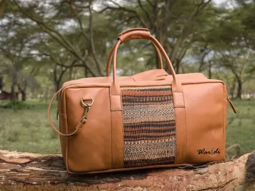 Leather Duffel Bag