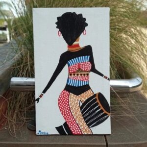 African dancer craft designs