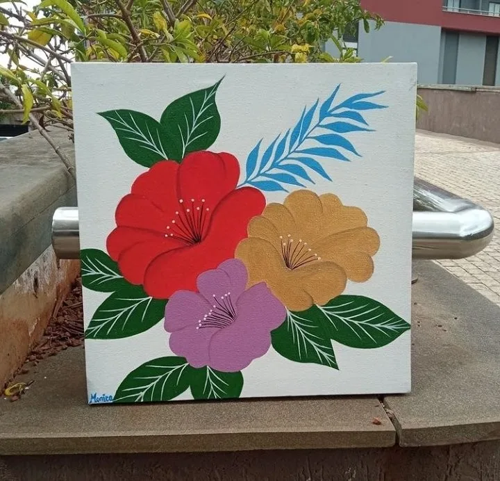 Beauty art of a Flower.
