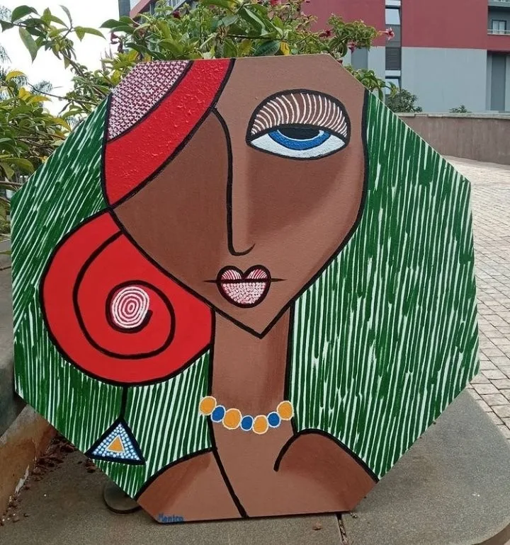 Embrace Tribal Print Face