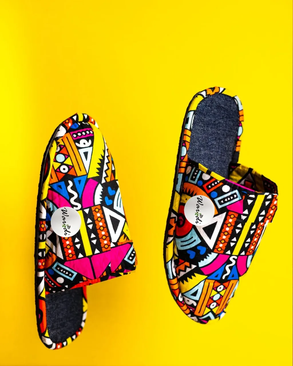 Ankara Unique Fashion Slippers - Image 2