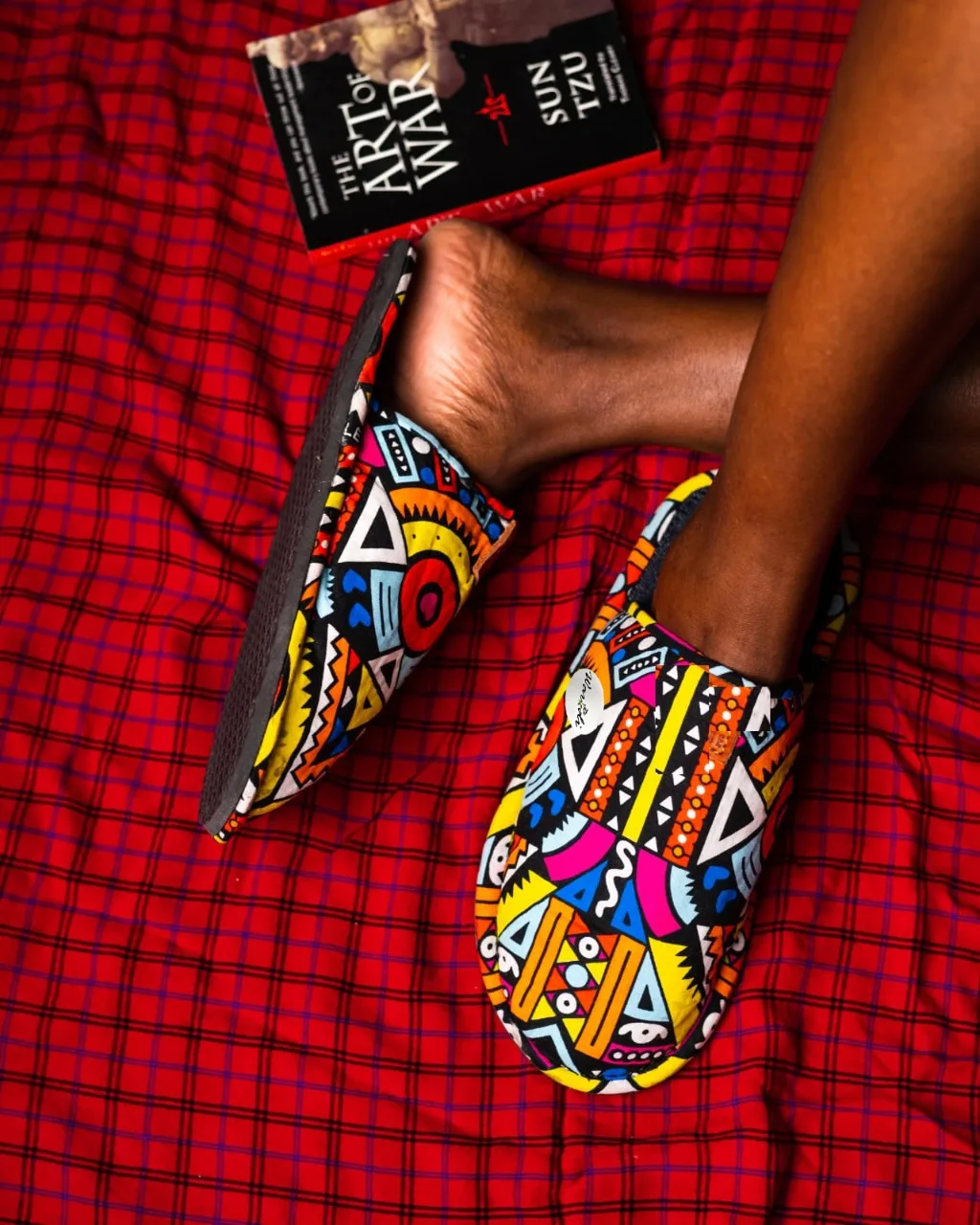 Ankara Unique Fashion Slippers - Image 3