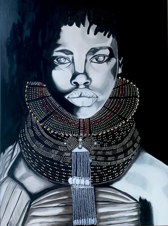 Beauty of Turkana Cultural Painting