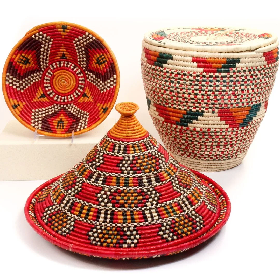 Charm of Nubian Baskets