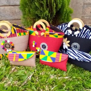Unique Kitenge Masks and Bags
