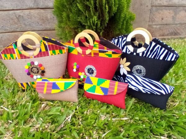 Unique Kitenge Masks and Bags