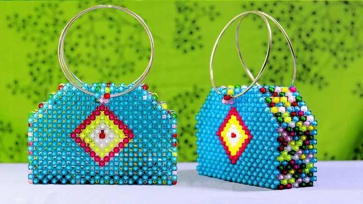 Trendy Ladies Beaded Bag