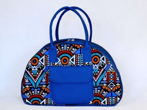Bluetab african leather bag