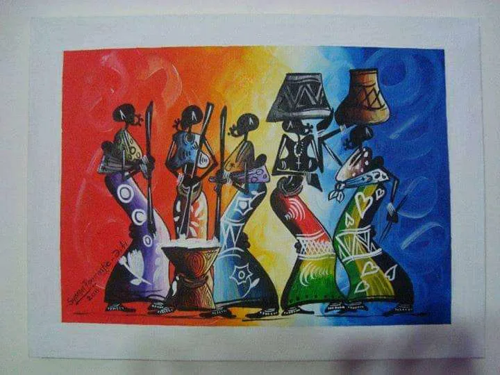 African Painting - Image 2