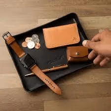 Leather Valet Tray