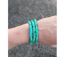 Allure of Turquoise Bangles
