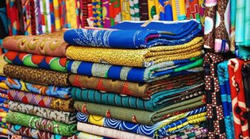Ankara African wax prints fabric designs in vibrant colors and patterns.